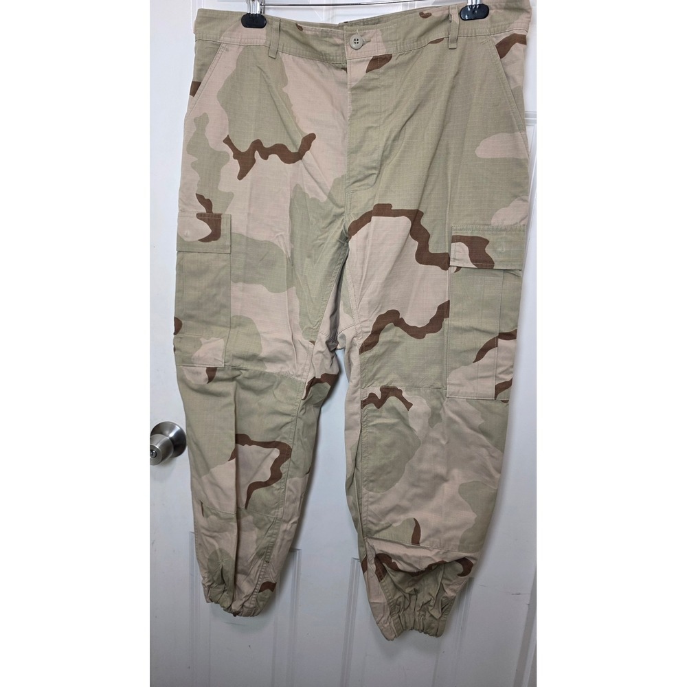 Unicor Desert Camouflage Combat Trousers Mens 35-39 Regular Tan Cargo Pants BDU
